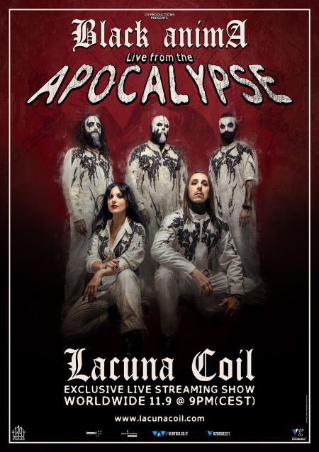 Lacuna Coil anuncia  su «Black Anima: Live From The Apocalypse»