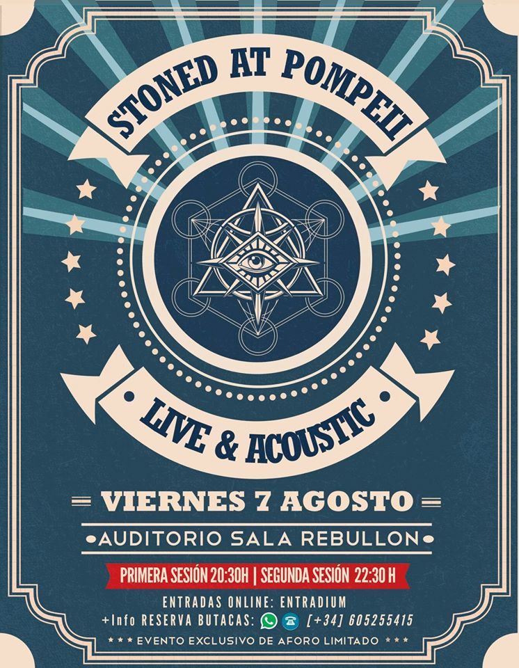 Stoned At Pompeii anuncian concierto doble en Galicia