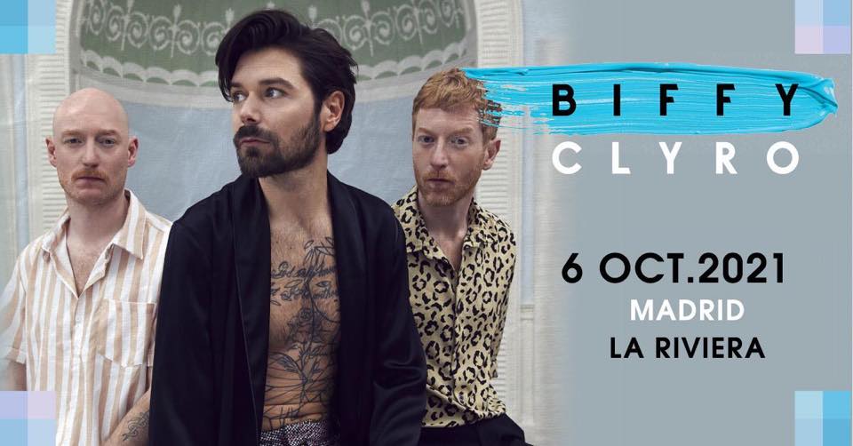 Biffy Clyro anuncia concierto en Madrid el 6 de octubre de 2021