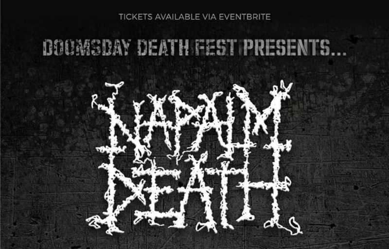 Napalm Death encabezará el Doomsday Fest 2020
