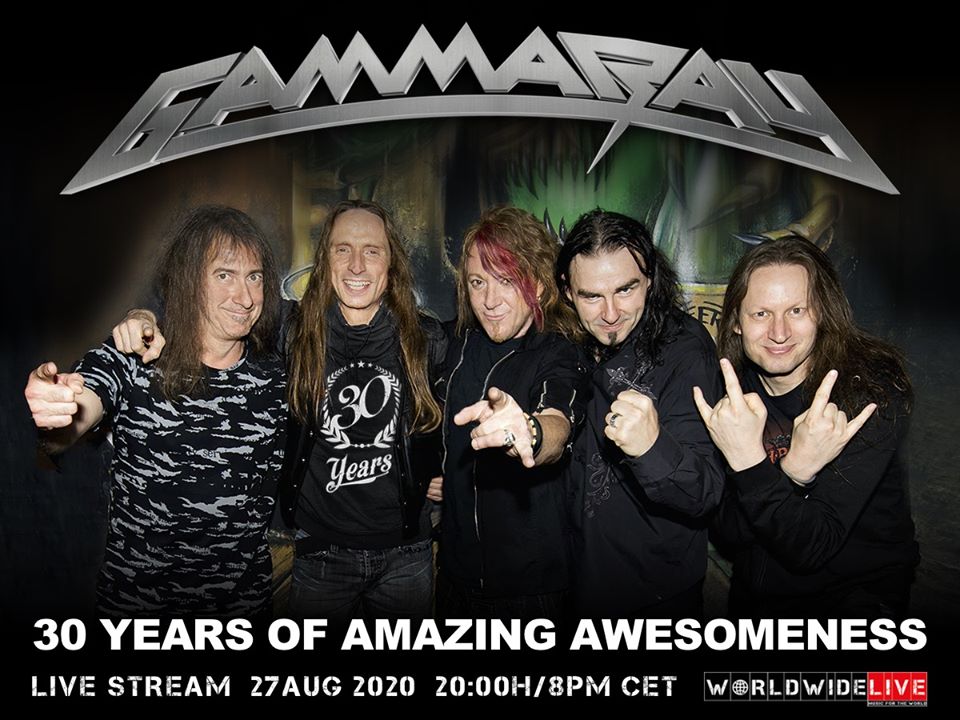 Ralf Scheepers cantará en el concierto por el 30 aniversario de Gamma Ray
