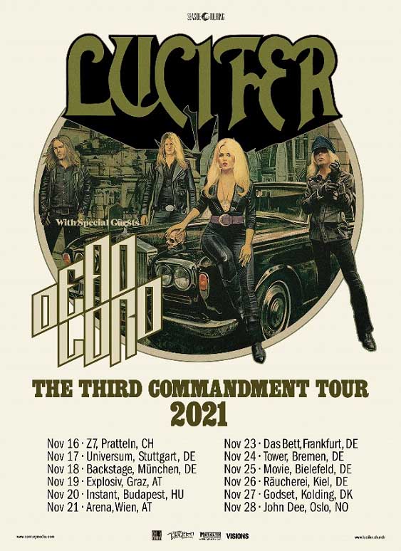 Lucifer - "The Third Commandment Tour 2021"
