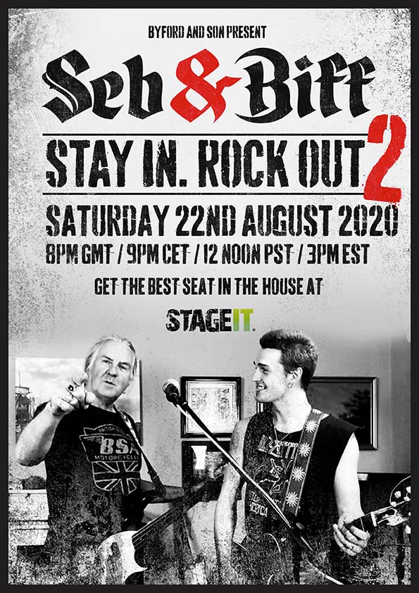 El 22 de agosto segundo concierto de Biff Byford con su hijo Seb