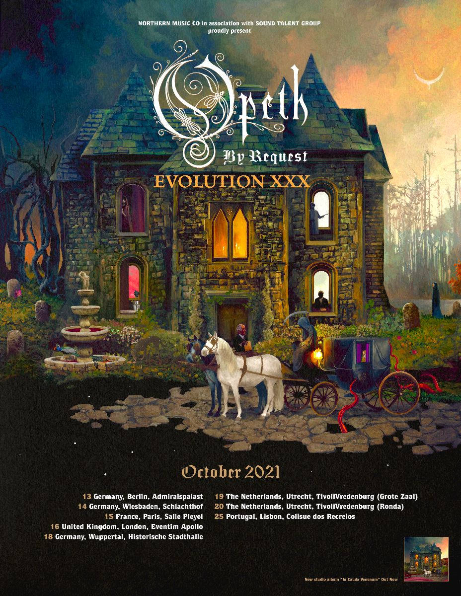 Opeth anuncia una gira muy especial de Evolution XXX ‘By Request’ en octubre de 2021