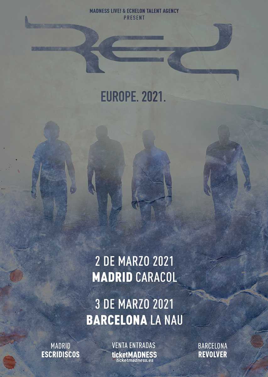 Fechas de los americanos Red en Madrid y Barcelona