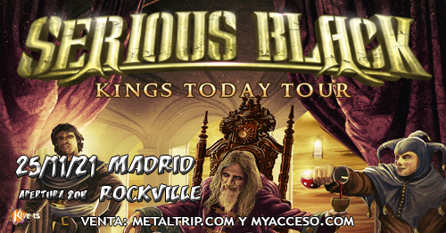 Serious Black el 25 de noviembre de 2021 en Madrid