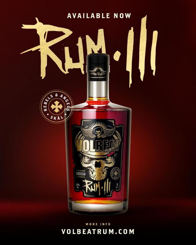Volbeat nos presenta su nuevo Ron «Volbeat Rum III·