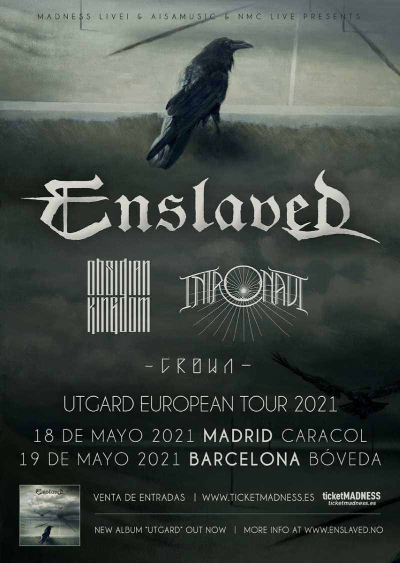 Enslaved confirma fechas en Madrid y Barcelona
