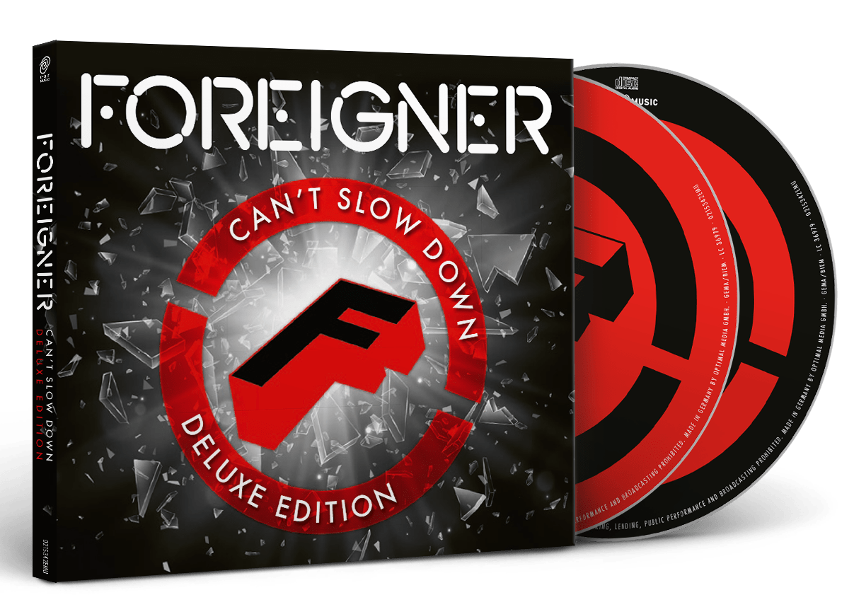 Foreigner lanzará la versión doble de lujo de su noveno álbum de estudio, «Can’t Slow Down»