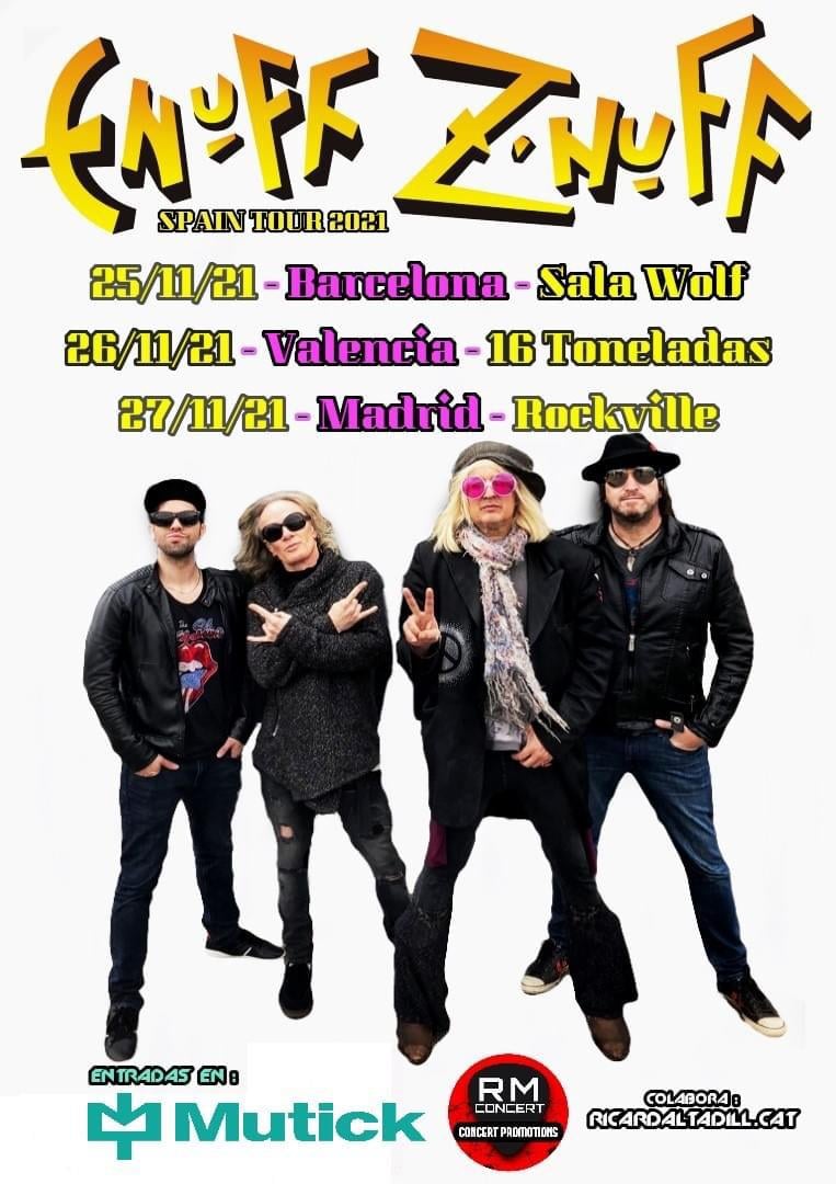 Enuff Z’Nuff confirma fechas en España en otoño de 2021