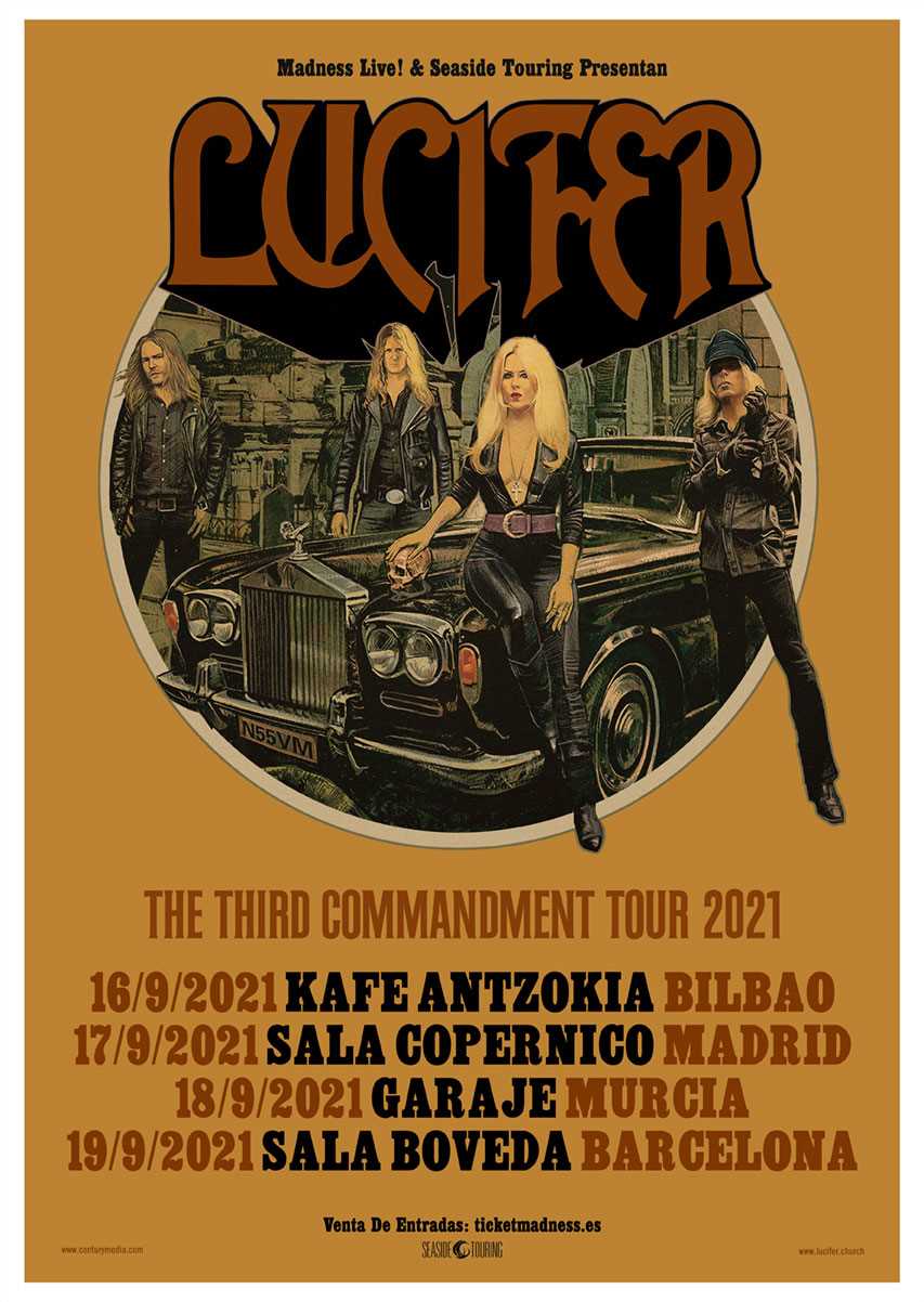 Nuevas fechas de la Gira de Lucifer