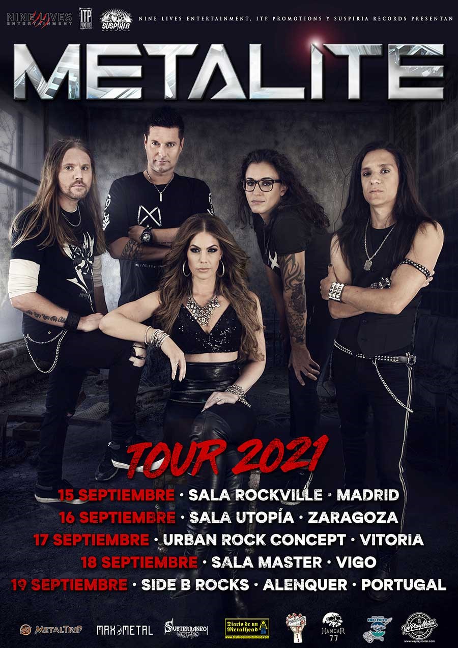 Fechas confirmadas de los suecos Metalite para septiembre de 2021
