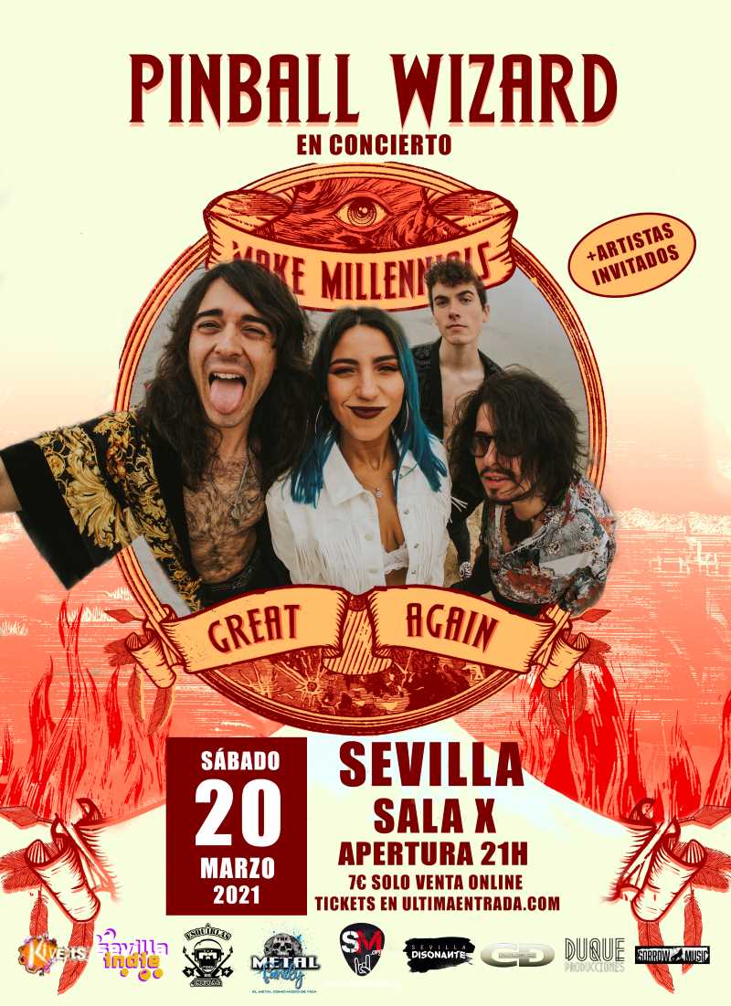 Nueva fecha de concierto de Pinball Wizard en Sevilla