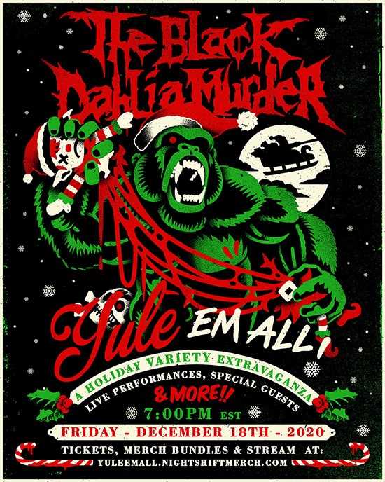 Concierto en streaming de The Black Dahlia Murder