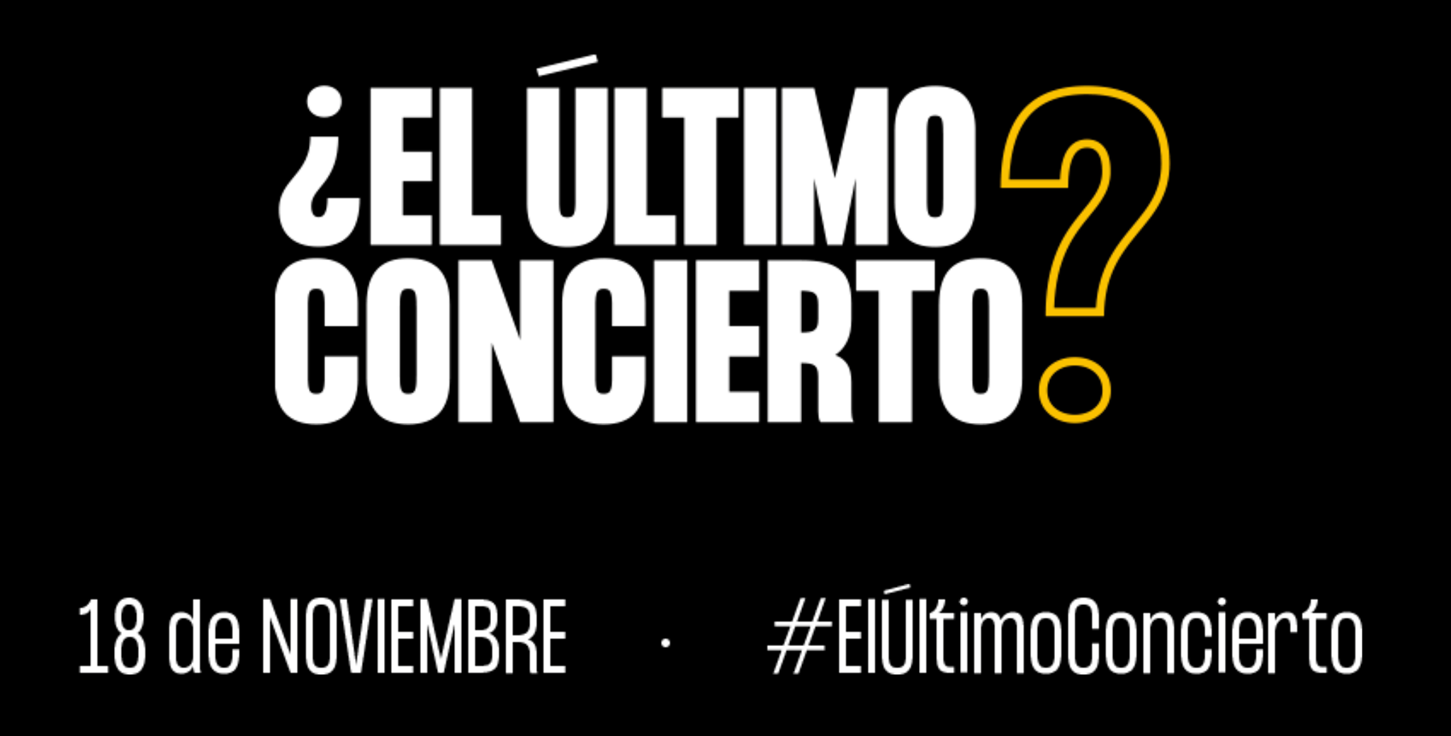 Apoyo a las Salas de conciertos con la iniciativa #elultimoconcierto