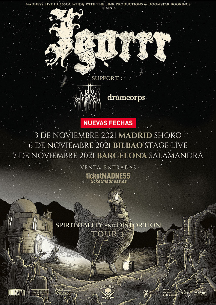 La Gira de Igorrr se traslada a noviembre de 2021