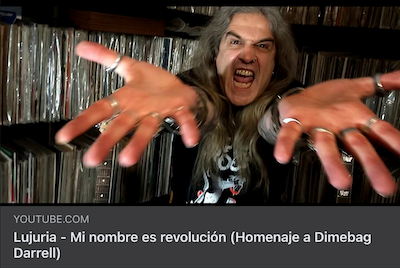 Lujuria presenta un video homenaje a Dimebag Darrell