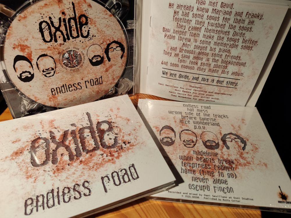 Los asturianos Oxide presentan su álbum debut «Endless Road»