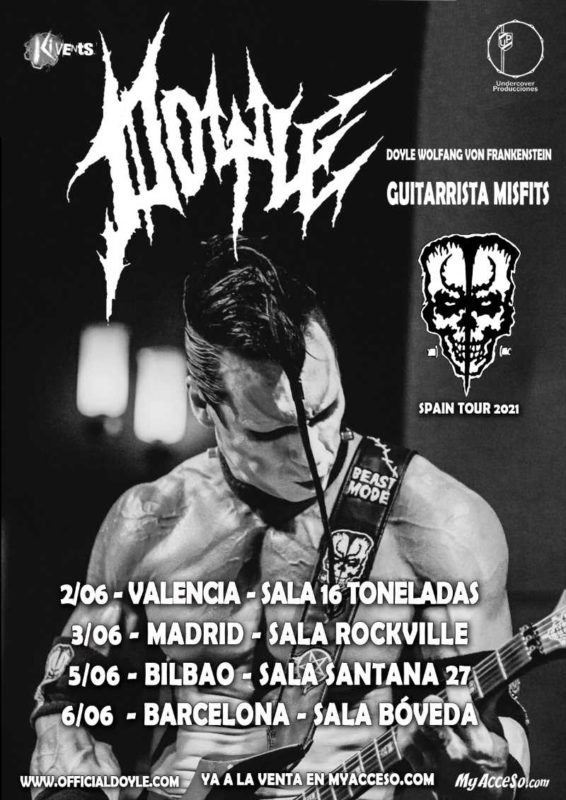 Confirmado el Tour de Doyle para junio de 2021