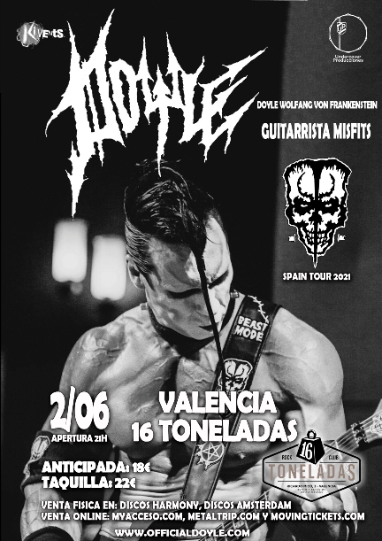 Primer concierto de la Gira de Doyle en Valencia