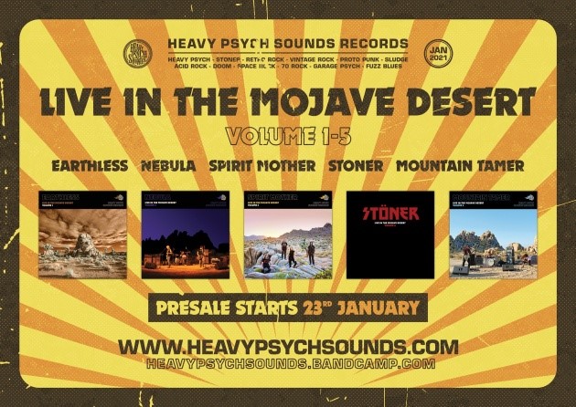 Presentada la serie de conciertos Live in the Mojave Desert
