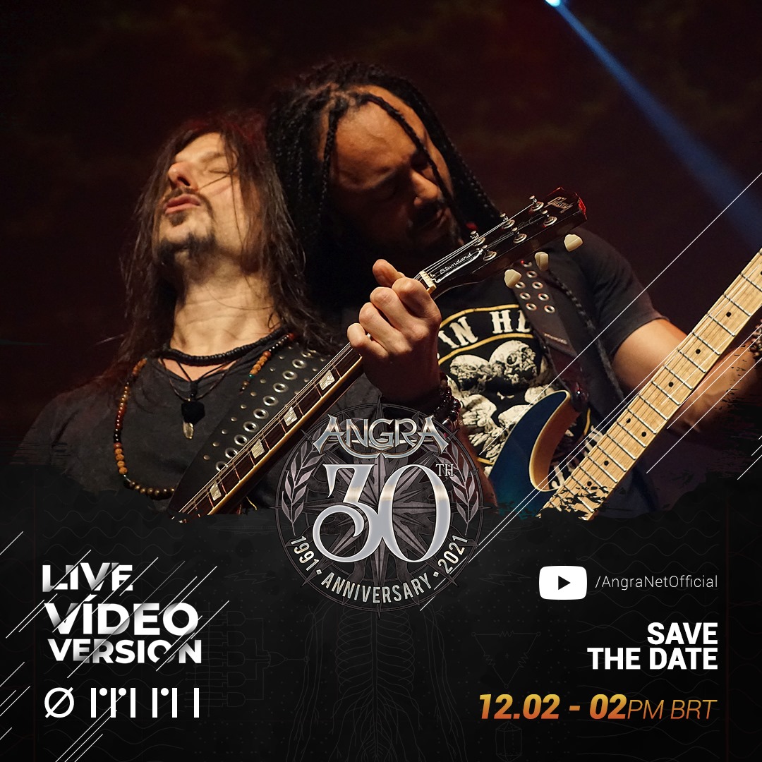 Angra nos presenta el video en directo de su tema «Caveman»