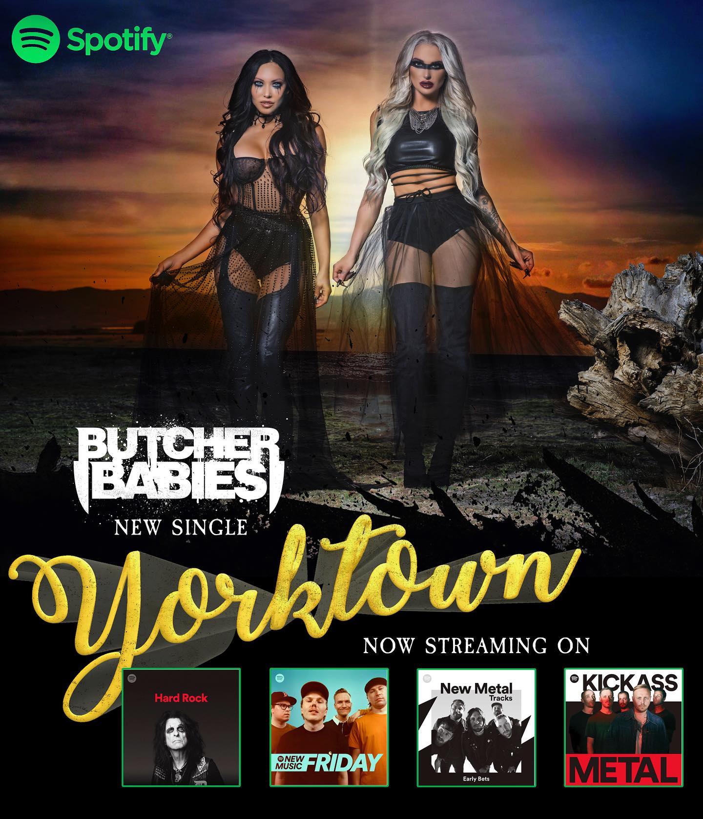 Butcher Babies nos presentan su nuevo single «Yorktown»