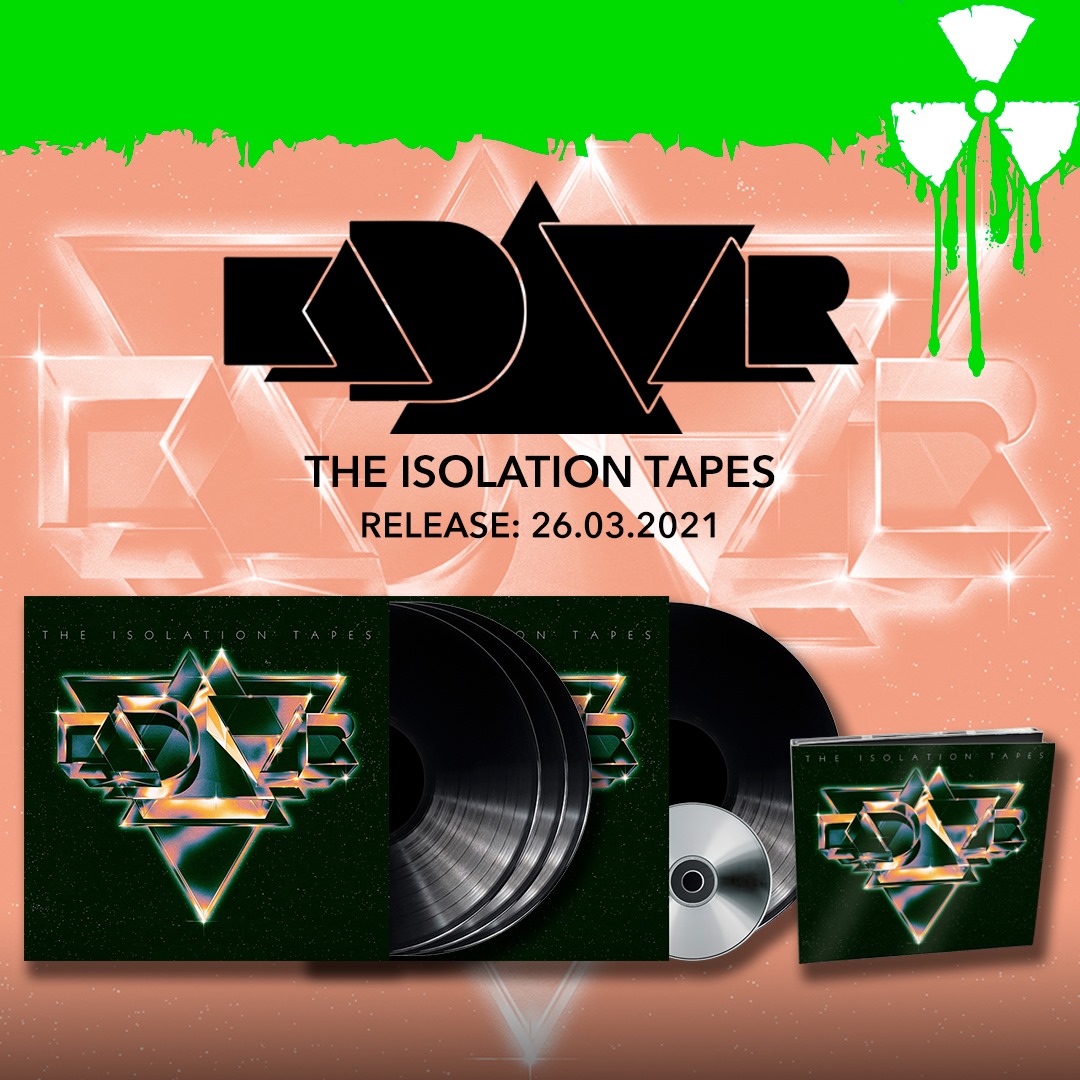 Edición en vinilo del ultimo trabajo de Kadavar «The Isolation Tapes» el 9 de abril