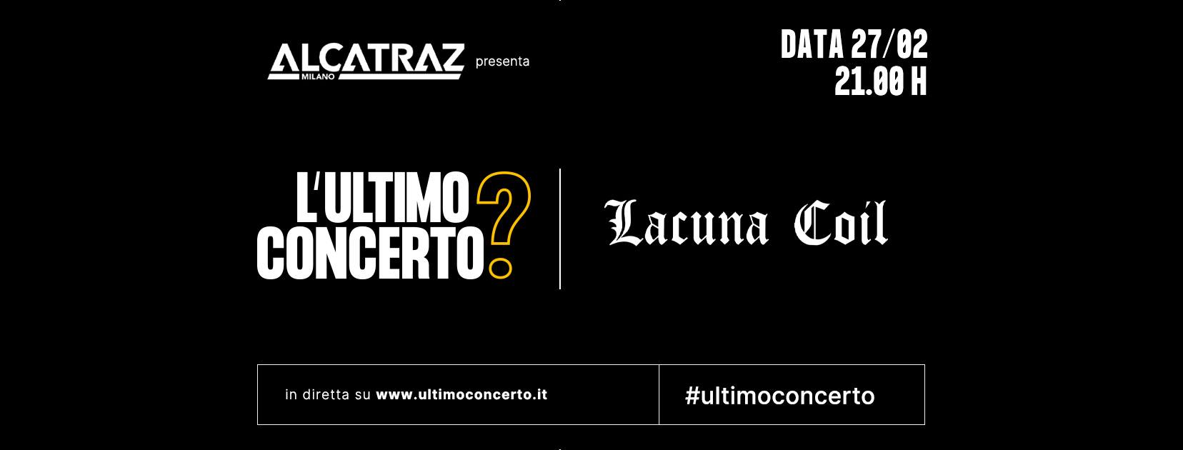 #ultimoconcerto de Lacuna Coil el 27 de febrero