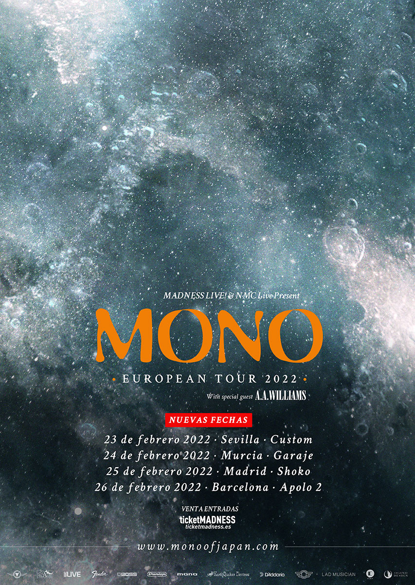 Cambio de fechas del tour de Mono con A.A.Williams