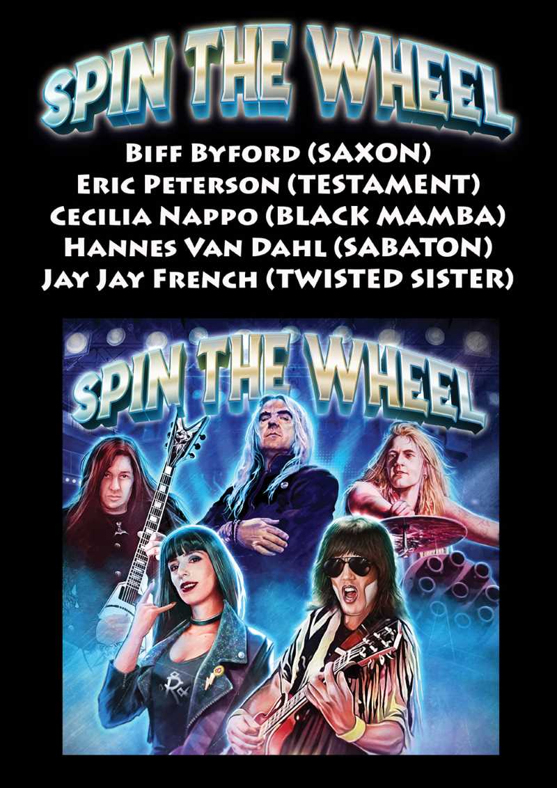 Spin The Wheel nuevo proyecto con Biff Byford, Eric Peterson o Jay Jay French