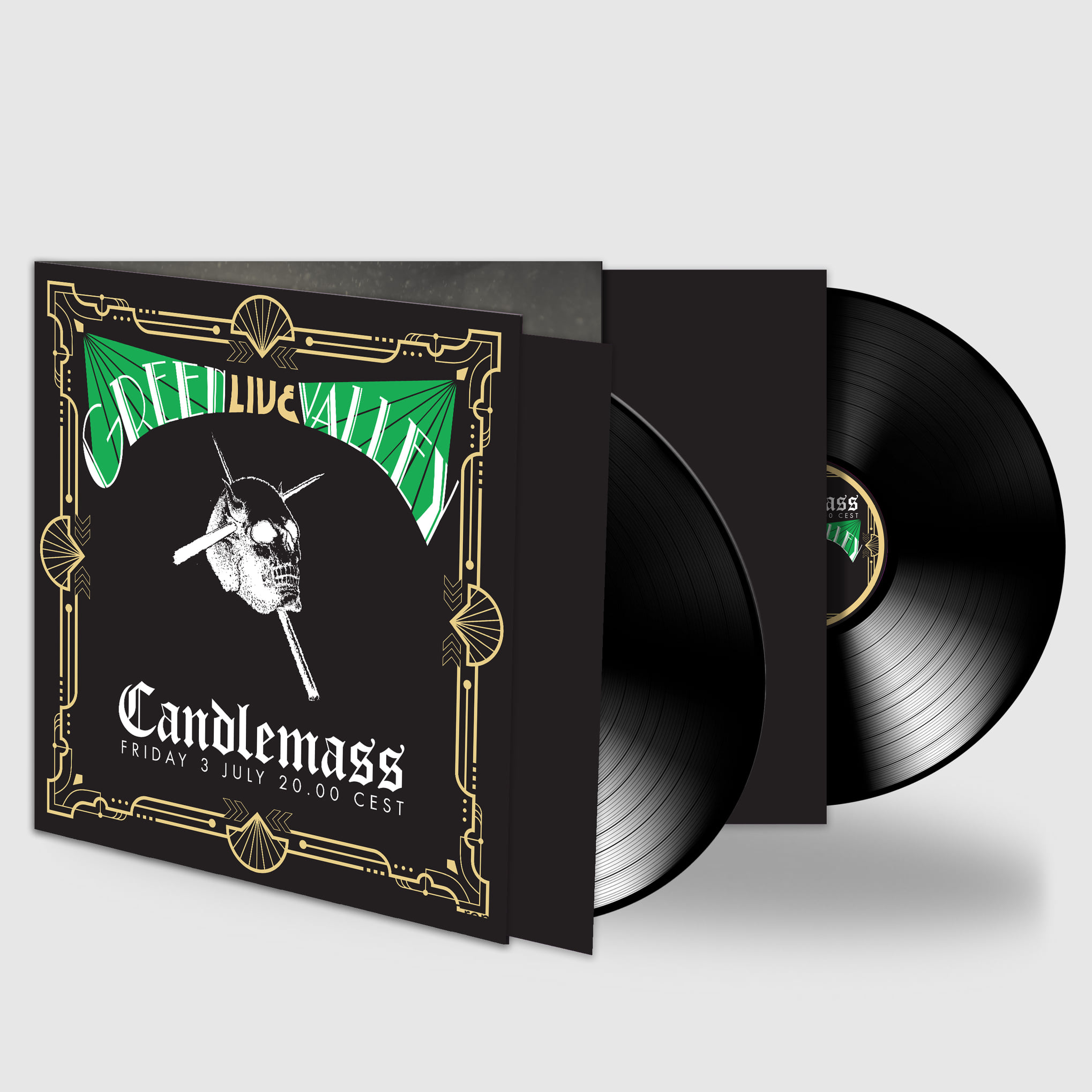 El nuevo CD/ DVD de Candlemass «Green Valley (Live)» se lanzará el 7 de mayo