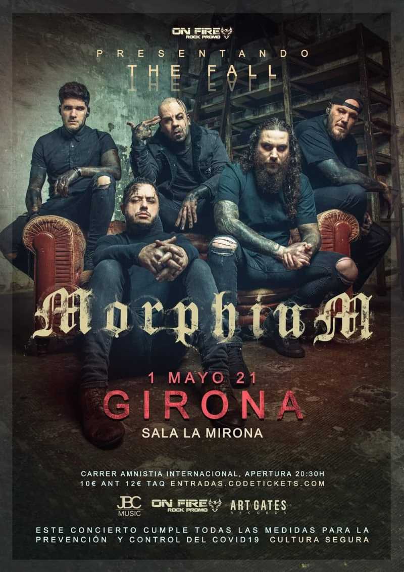 Concierto de MorphiuM en Girona el 1 de mayo
