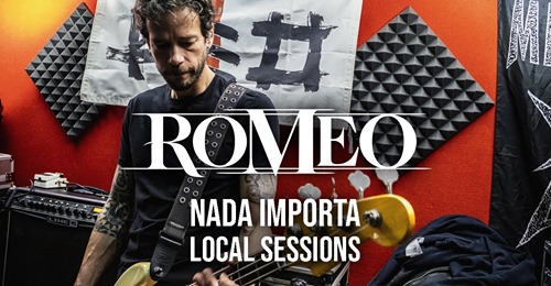 Romeo presenta su sesión de videos desde el local de ensayo