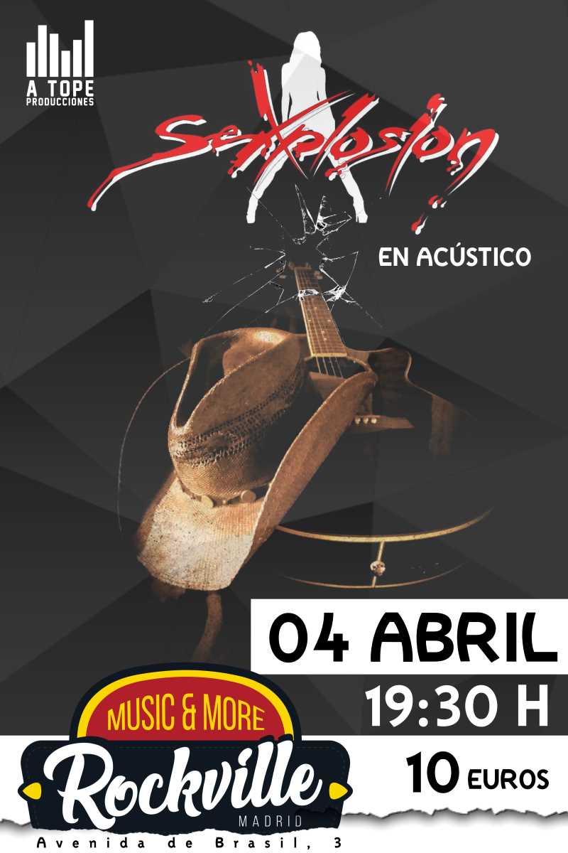 Concierto de Sexplosion en acústico en Madrid