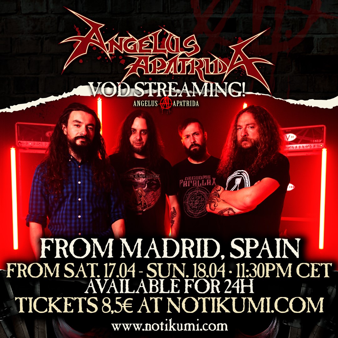 Concierto de Angelus Apatrida en streaming