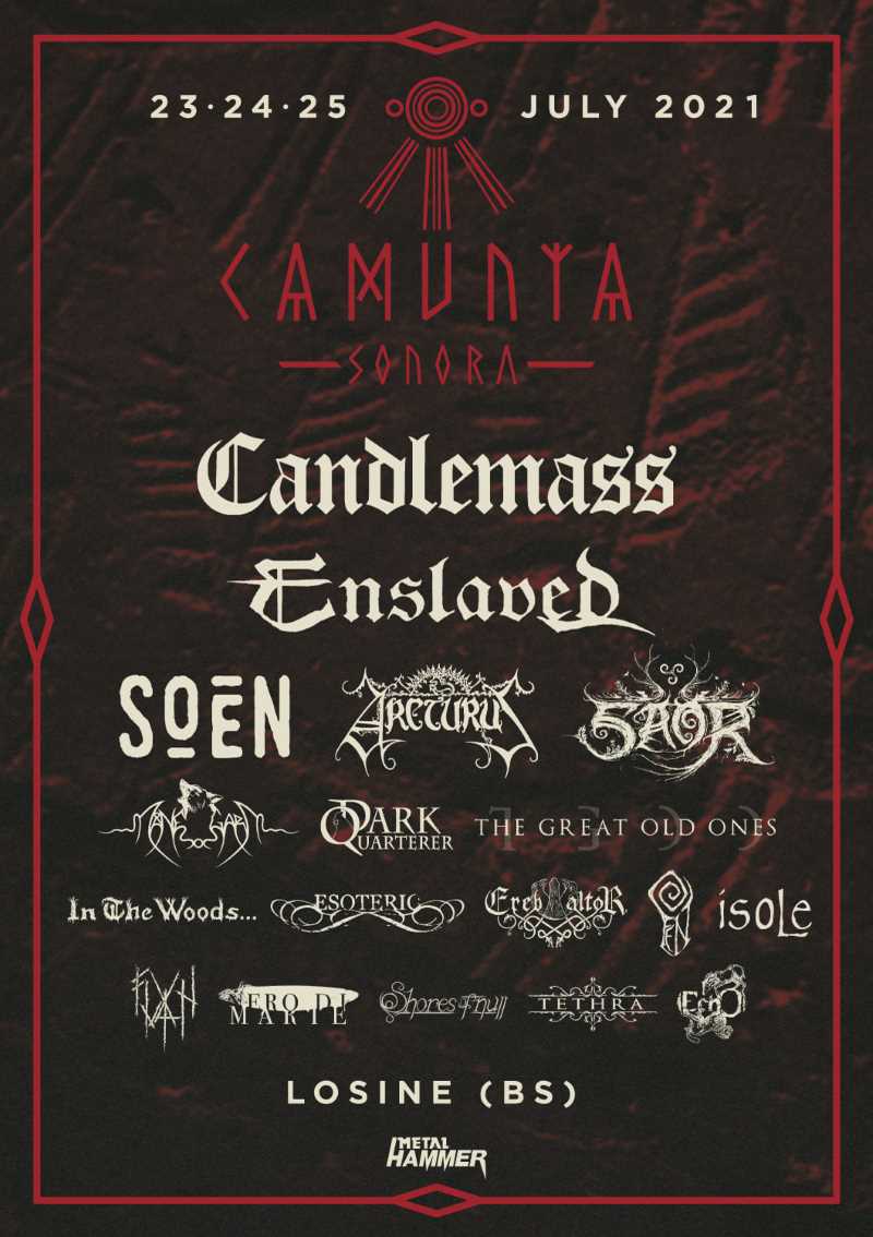 Información del festival italiano Camunia Sonora 2021