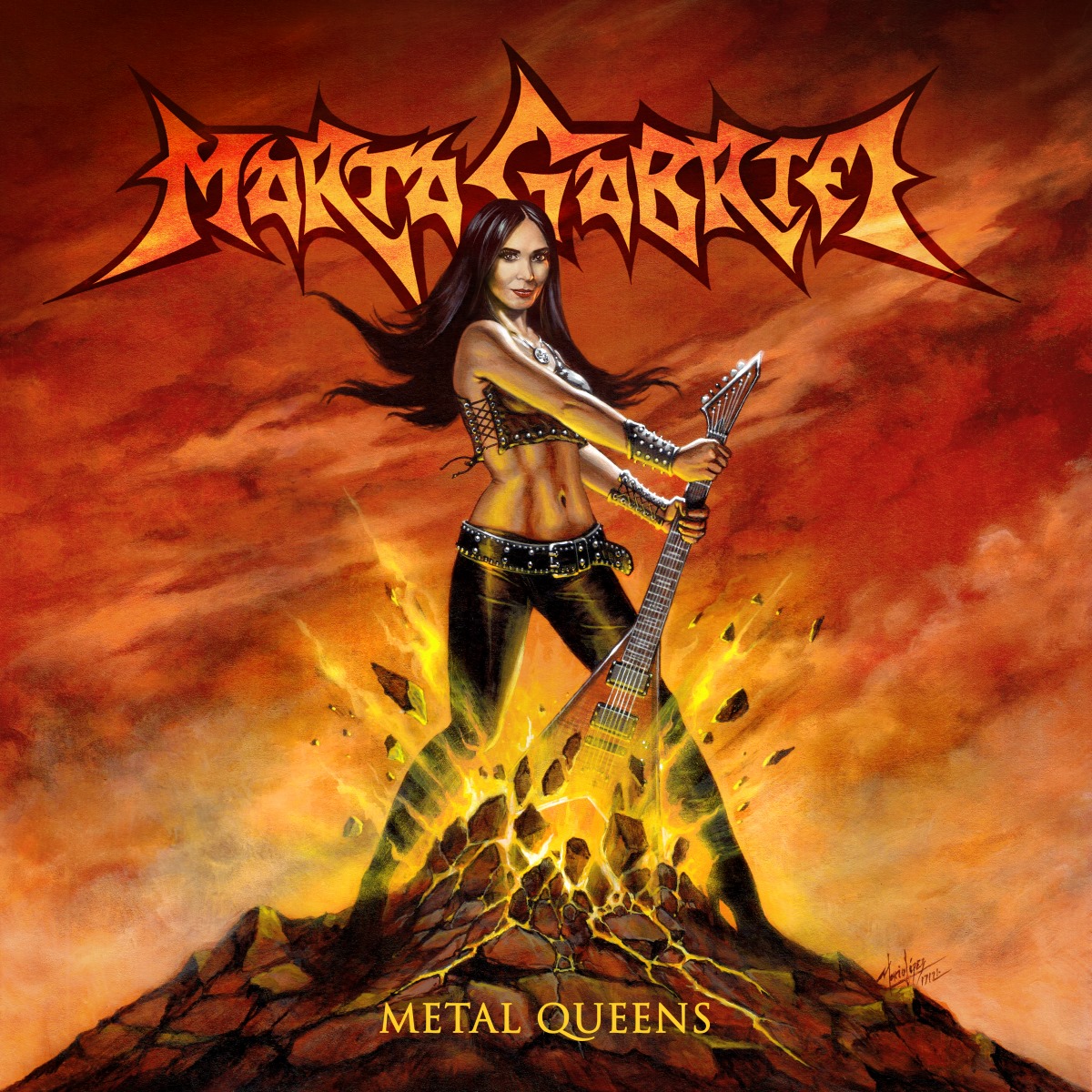 Detalles del nuevo trabajo en solitario de Marta Gabriel, vocalista de Crystal Viper