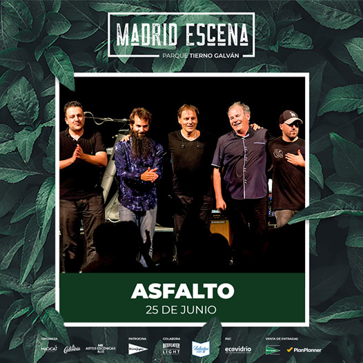 Asfalto el 25 de junio en el Madrid Escena