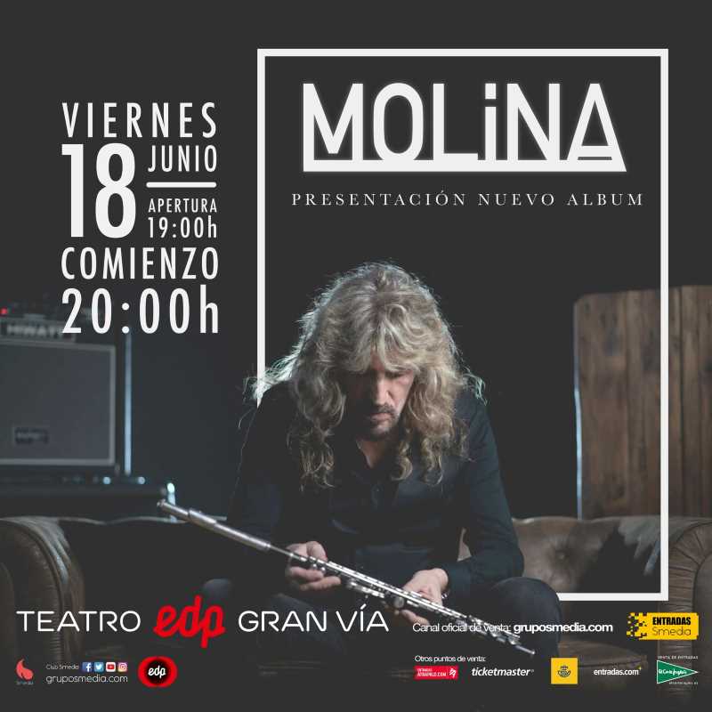 Concierto de presentación de José Carlos Molina en Madrid