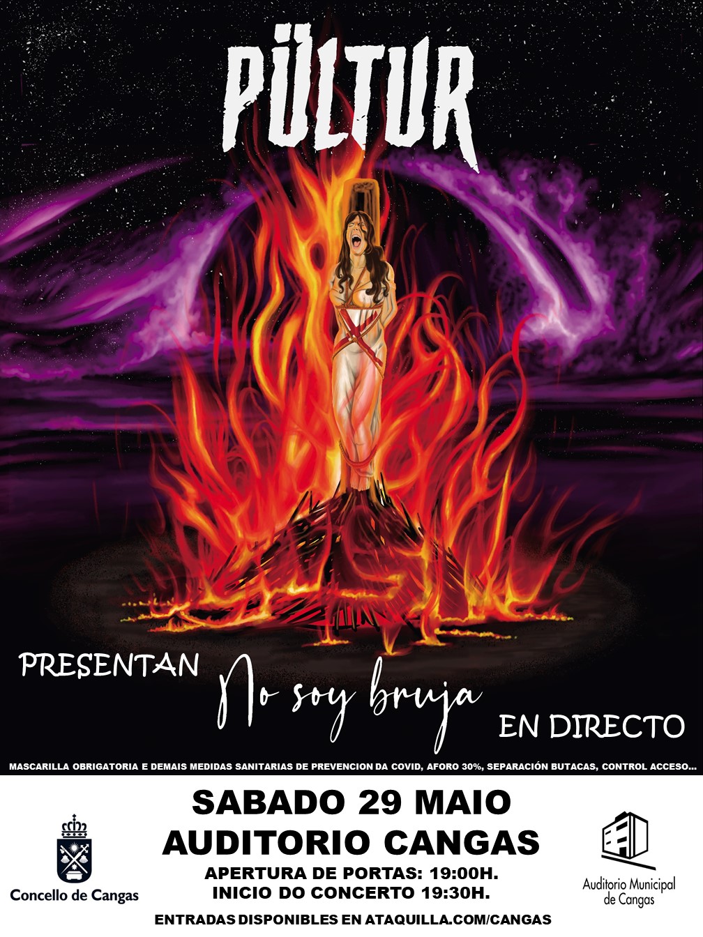 Presentación de Pültur el sábado 29 de mayo en Cangas de Morrazo