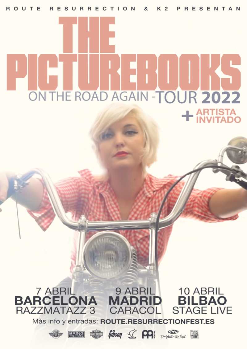 Tour de The Picturebooks para abril de 2022