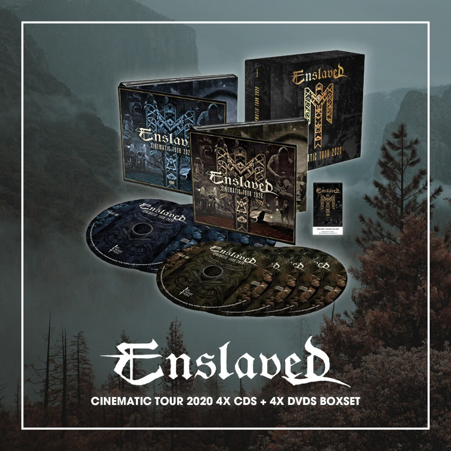 Nuevo video en directo de Enslaved de su tema «Fenris» extraído de «Cinematic Tour 2020»: