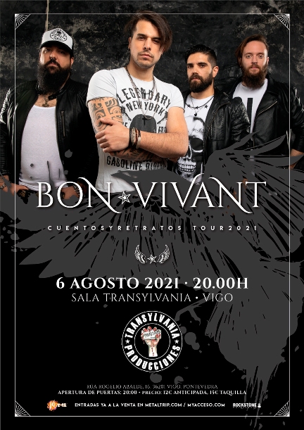Concierto de Bon Vivant el viernes 6 de agosto en Vigo