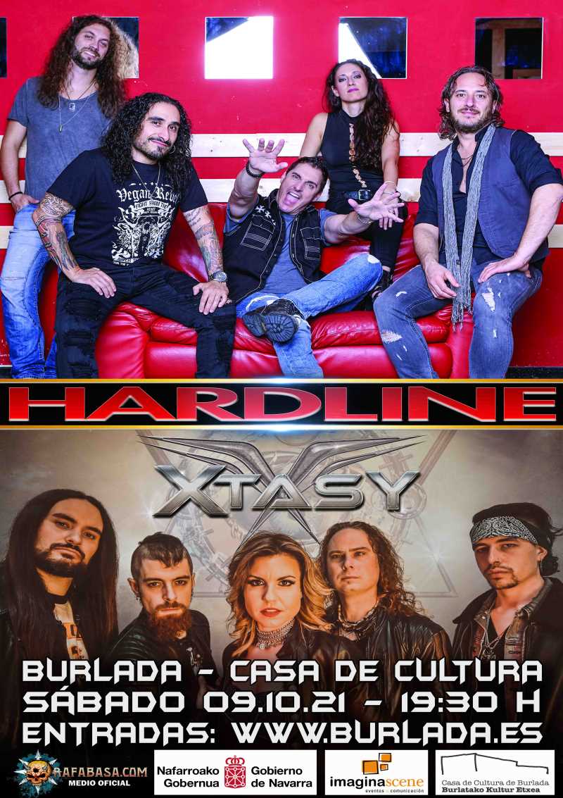 Hardline con Xtasy en Pamplona el 9 de octubre