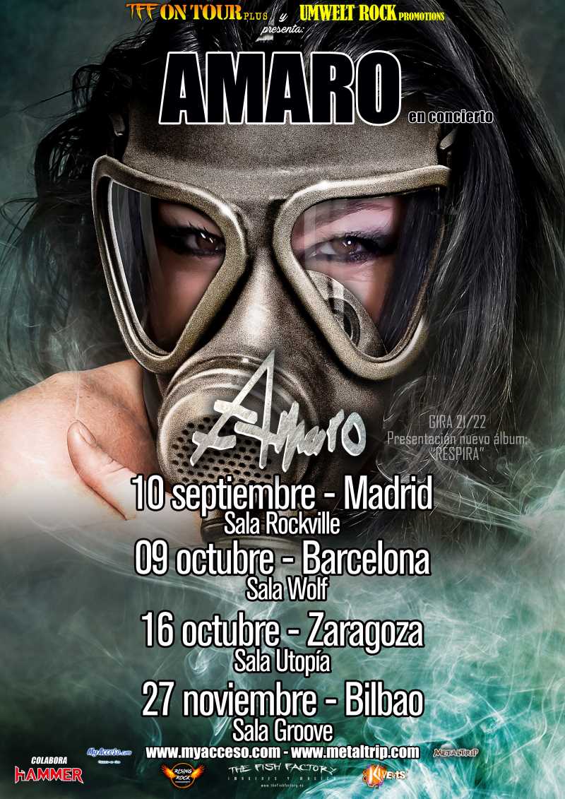 Confirmada Gira de presentación de Amaro