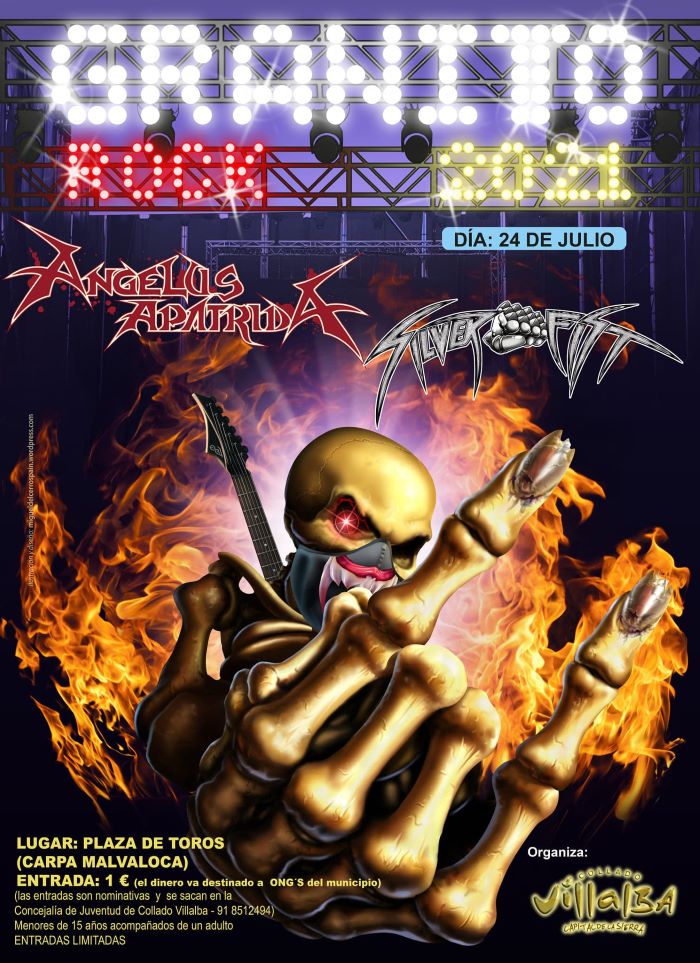 Angelus Apatrida y Silver Fist en el Granito Rock 2021