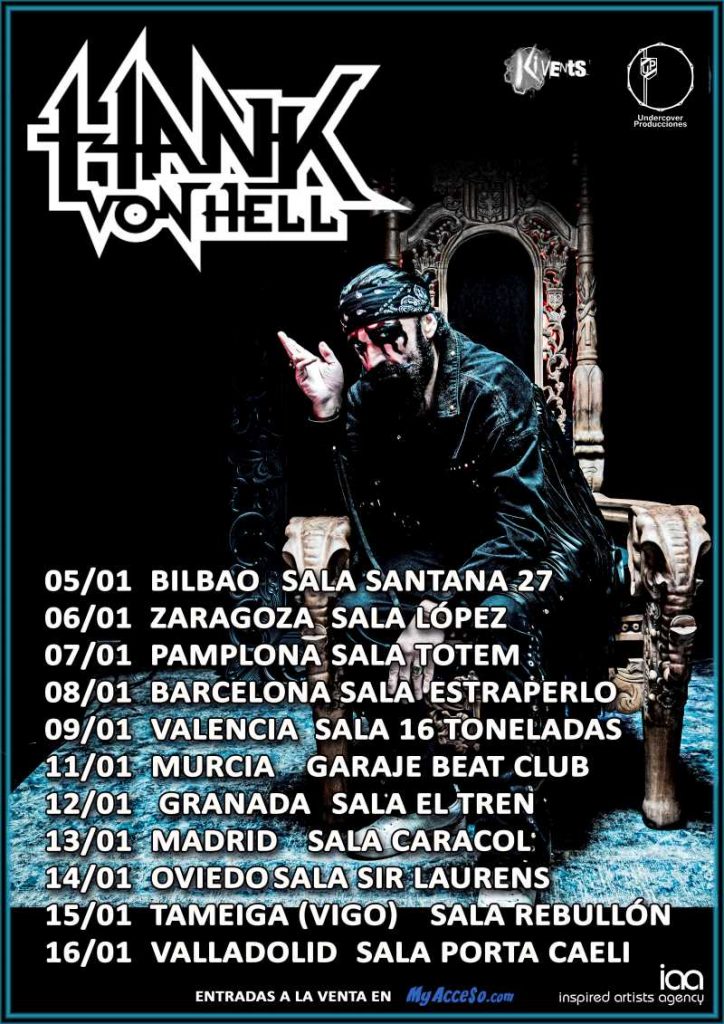 Hank Von Hell - Spanish Tour 2022 Hank Von Hell - Spanish Tour 2022