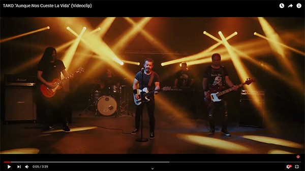 Estreno del nuevo video de Tako