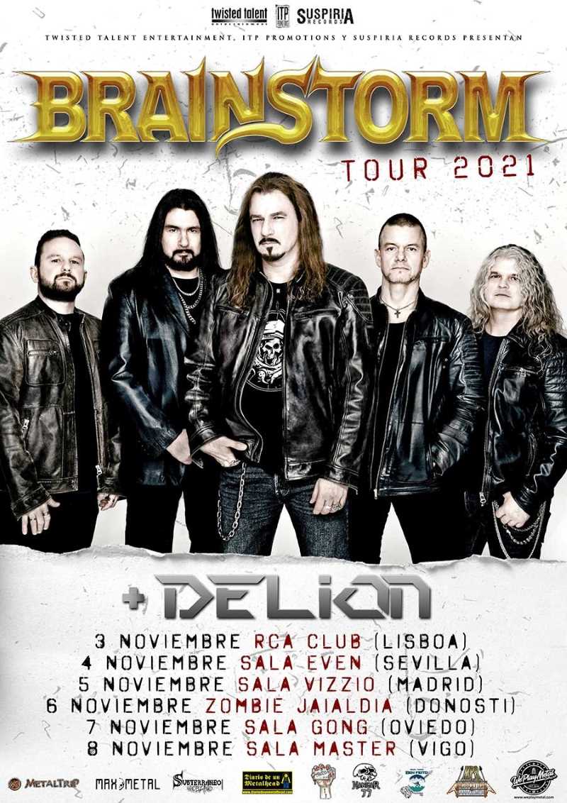 Nueva fecha en la Gira de Brainstorm